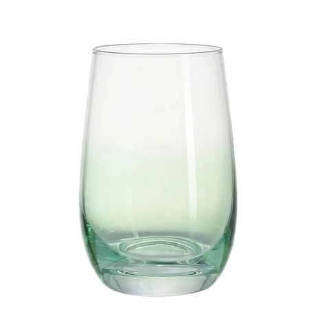 Danny Home Green Stemless 4 Pieces Glass Set 345ml at Zubaidas Homestore Pakistan