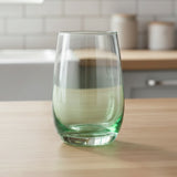 Danny Home Green Stemless 4 Pieces Glass Set 345ml at Zubaidas Homestore