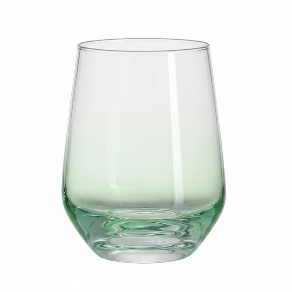 Danny Home Green Stemless 4 Pieces Glass Set 360ml at Zubaidas Homestore Pakistan