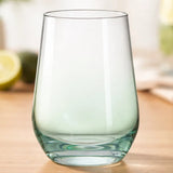 Danny Home Green Stemless 4 Pieces Glass Set 360ml at Zubaidas Homestore
