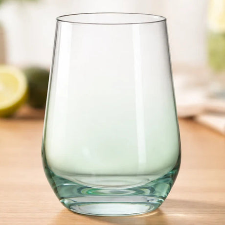 Danny Home Green Stemless 4 Pieces Glass Set 360ml at Zubaidas Homestore
