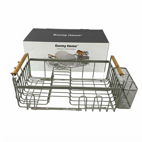 Danny Home Grey Dish Drying Rack 45.8cm at Zubaidas Homestore 