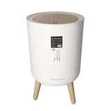 Danny Home High Foot Waste Bin 7 Liter White at Zubaidas Homestore Pakistan