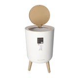 Danny Home High Foot Waste Bin 7 Liter White at Zubaidas Homestore 