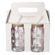 Danny Home Iced Coffee Glass Mug with Straw 500ml at Zubaidas Homestore