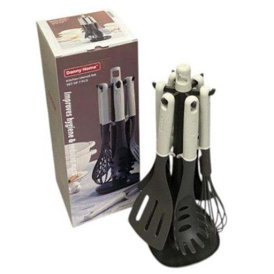 Danny Home Kitchen Utensil Cooking Spoon 7 Pieces Set at Zubaidas Homestore 