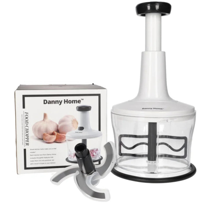 Danny Home Manual Push Food Chopper 29.3cm at Zubaidas 