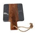 Danny Home Marble Acacia Wooden Serving Platter 25cm at Zubaidas Homestore Pakistan