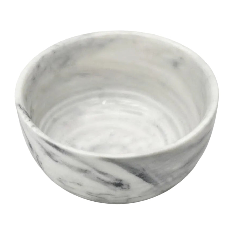 Danny Home Marble Serving Bowl 11.3cm White at Zubaidas Homestore Pakistan