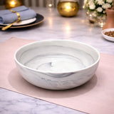 Danny Home Marble Swirl Ceramic Bowl 20cm at Zubaidas Homestore