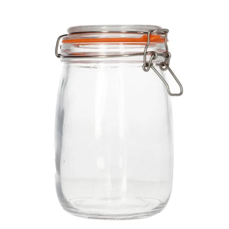 Danny Home Mason Clip Jar With Lid 1 Liter at Zubaidas Homestore Pakistan