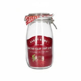 Danny Home Mason Clip Lid Storage Jar 1.5 Liter at Zubaidas Homestore Pakistan