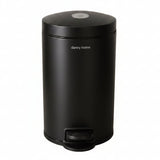Danny Home Matte Black S-S Step Trash Can 12 Ltr at Zubaidas Homestore Pakistan