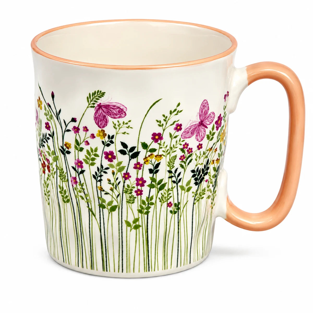 Danny Home Meadow Flower Ceramic Mug 450ml Zubaidas Homestore Pakistan