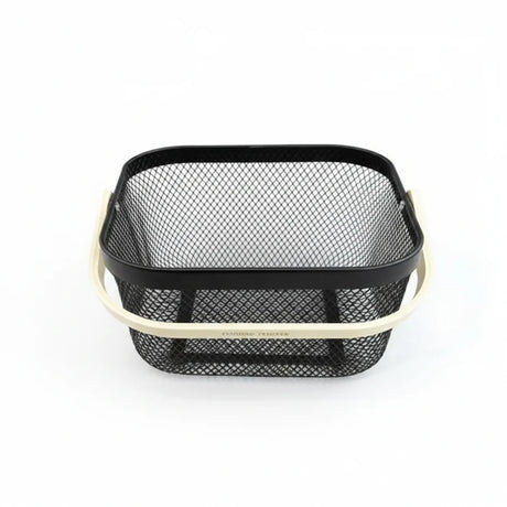 Danny Home Mesh Stainless Steel Storage Basket 24cm Black at Zubaidas Homestore Pakistan