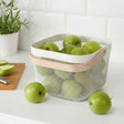 Danny Home Mesh Stainless Steel Storage Basket 24cm White at Zubaidas Homestore