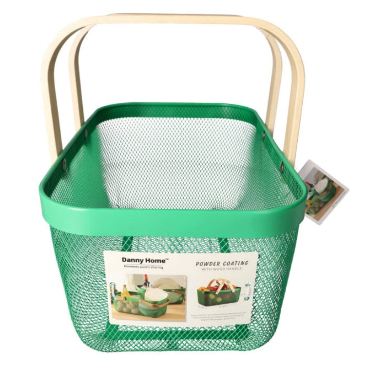 Danny Home Mesh Stainless Steel Storage Basket 42.2cm at Zubaidas Homestore 
