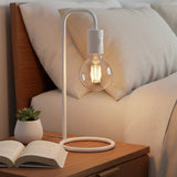 Danny Home Metal Light Lamp White at Zubaidas Homestore