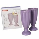 Danny Home Milkshake Cups 2 Pieces Set 8cm Light Violet at Zubaidas Homestore 