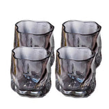 Danny Home Misted Glass Cup 4 Pieces Set 280ml at Zubaidas Homestore 