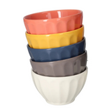 Danny Home Mixed Color 5 Pieces Dessert Bowl Set 10.7cm at Zubaidas Homestore Pakistan