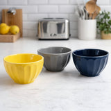 Danny Home Mixed Color Dessert Bowl 3 Pieces Set 10.7cm at Zubaidas Homestore