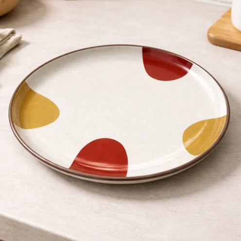 Danny Home Modern Ceramic Dinner Plate 26cm at Zubaidas Homestore