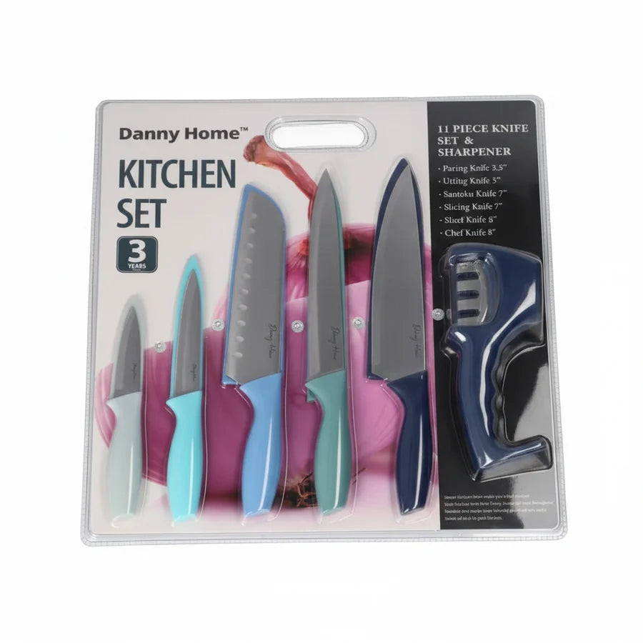 Danny Home Multipurpose Kitchen Knife 6 Pieces Set at Zubaidas Homestore Pakistan