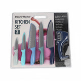 Danny Home Multipurpose Kitchen Knife 6 Pieces Set at Zubaidas Homestore Pakistan