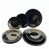Danny Home Opal Dinner Set 18 Pieces Black at Zubaidas Homestore Pakistan