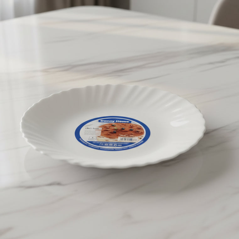 Danny Home Opal Glass Dessert Plate 19cm at Zubaidas Homestore