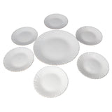 Danny Home Opal Glass Dinner Plate 7 Pieces Set at Zubaidas Homestore Pakistan