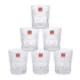 Danny Home Paradis Crystal 6 Pieces Glass Set 290ml at Zubaidas Homestore