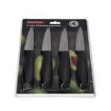 Danny Home Paring Knife Set 4 Pieces Black at Zubaidas Homestore Pakistan