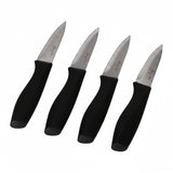 Danny Home Paring Knife Set 4 Pieces Black at Zubaidas Homestore