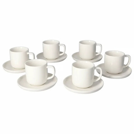 Danny Home Plain White Cup and Saucer Set at Zubaidas Homestore - House of the Largest Collection of Milk and Sugar Pots in Pakistan