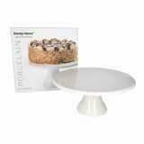 Danny Home Porcelain Cake Stand White 30cm at Zubaidas Homestore