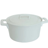 Danny Home Porcelain Casserole Pot 1.2L White at Zubaidas Homestore Best for home Shopping Pakistan