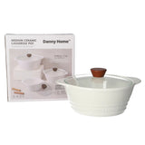 Danny Home Porcelain Casserole Soup Pot 1.5 Liter at Zubaidas Homestore 