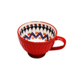 Danny Home Porcelain Clover Art Cup 355ml Red at Zubaidas Homestore Pakistan