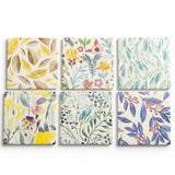 Danny Home Porcelain Coaster 6 Pieces Set 10cm at Zubaidas Homestore Pakistan