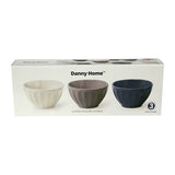 Danny Home Porcelain Dessert Bowl 3 Pieces Set 10.7cm at Zubaidas Homestore. Best Online Homestore in Pakistan