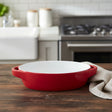 Danny Home Porcelain Oval Baking Dish 22cm at Zubaidas Homestore