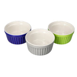 Danny Home Porcelain Ramekin Bowl 3 Pieces Set 11cm at Zubaidas Homestore Pakistan