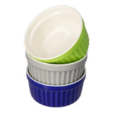 Danny Home Porcelain Ramekin Bowl 3 Pieces Set 11cm at Zubaidas Homestore. Best Online Homestore in Pakistan