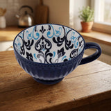 Danny Home Porcelain Santorini Breakfast Art Mug 355ml at Zubaidas Homestore