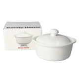 Danny Home Porcelain Sugar Pot 12.4cm White at Zubaidas Homestore Pakistan