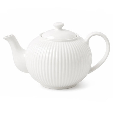 Danny Home Porcelain Tea Pot 1000ml White at Zubaidas Homestore Pakistan