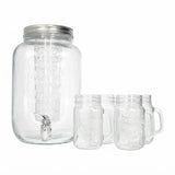 Danny Home Premium Glass Dispenser Set 5 Pieces at Zubaidas Homestore Pakistan