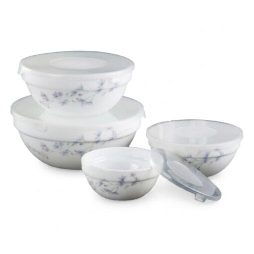 Danny Home Preservation Bowls with Lid 4 Pieces Set at Zubaidas Homestore Pakistan